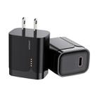 JOYROOM L-P182 Advance Series PD 18W Single Port Travel Charger Power Adapter, US Plug - 1