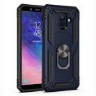 Armor Shockproof TPU + PC Protective Case for Galaxy A6 (2018), with 360 Degree Rotation Holder (Blue) - 1