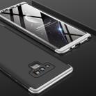 GKK Three Stage Splicing Full Coverage PC Case for Galaxy Note9 (Black+Silver) - 1