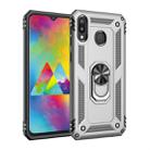 Armor Shockproof TPU + PC Protective Case for Galaxy M20, with 360 Degree Rotation Holder (Silver) - 1