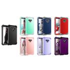 Shockproof 3 in 1 No Gap in the Middle Silicone + PC Case for Galaxy Note9(Black) - 9