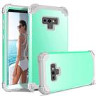 Shockproof 3 in 1 No Gap in the Middle Silicone + PC Case for Galaxy Note9 (Mint Green) - 1