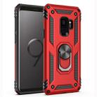 Armor Shockproof TPU + PC Protective Case for Galaxy S9, with 360 Degree Rotation Holder (Red) - 1