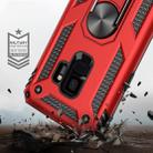 Armor Shockproof TPU + PC Protective Case for Galaxy S9, with 360 Degree Rotation Holder (Red) - 6
