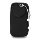 Multi-functional Sports Armband Waterproof Phone Bag for 5.5 Inch Screen Phone, Size: L(Black) - 2