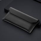 For Huawei Mate Xs Envelope Genuine Leather Horizontal Flip Case(Black) - 1