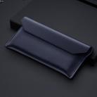 For Huawei Mate Xs Envelope Genuine Leather Horizontal Flip Case(Blue) - 1