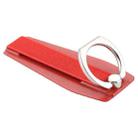 Universal Durable Finger Ring Phone Holder Sling Grip Anti-slip Stand(Red) - 2