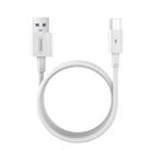 REMAX RC-135A 1m 5A USB to USB-C / Type-C 22.5W PD Fast Charging Data Cable (White) - 1