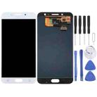 LCD Display + Touch Panel for Galaxy C8, C710F/DS, C7100 (White) - 1