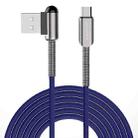awei CL-23 2m 2.4A USB to USB-C / Type-C Fast Charging + Data Transmission Cable (Blue) - 1