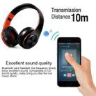 LPT660 Wireless Folding Sports Stereo Music Bluetooth Phones Earphones Support TF Card (Orange) - 8