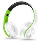 LPT660 Wireless Folding Sports Stereo Music Bluetooth Phones Earphones Support TF Card (Green) - 1