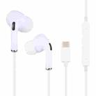 USB-C / Type-C In-ear Wired Earphone with Mic, Not For Samsung Phones, Cable Length: about 1.2m - 1