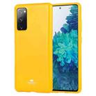 For Samsung Galaxy S20 FE GOOSPERY JELLY Full Coverage Soft Case(Yellow) - 1