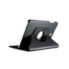 For Galaxy Tab S3 9.7 / T820 Litchi Texture 360 Degree Rotatable Leather Case with Sleep / Wake-up Function & Holder(Black) - 3