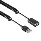 USB Male to USB Female Laptop Spring Charging Cable - 3
