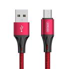 JOYROOM S-1530N1 N1 Series 1.5 3A USB to Micro USB Data Sync Charge Cable (Red) - 1