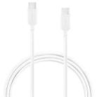 MOMAX DC16W 3A USB-C / Type-C to USB-C / Type-C Charging Transmission Data Cable, Cable Length: 1m(White) - 1