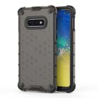 Shockproof Honeycomb PC + TPU Case for Galaxy S10e (Black) - 1