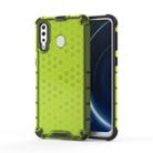 Shockproof Honeycomb PC + TPU Case for Galaxy M30 (Green) - 1