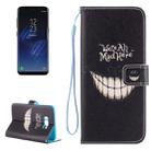 For Galaxy S8 Rose Dont Touch My Phone Pattern Horizontal Flip Leather Case with Holder & Card Slots & Wallet - 1