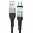 hoco U96 2.4A USB to Micro USB Traveller Magnetic Charging Data Cable, Cable Length: 1.2m - 1