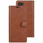 For Samsung Galaxy S21 5G GOOSPERY Mansoor Series Crazy Horse Texture Horizontal Flip Leather Case With Bracket & Card Slot & Wallet (Brown) - 1