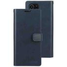 For Samsung Galaxy S21 Ultra 5G GOOSPERY Mansoor Series Crazy Horse Texture Horizontal Flip Leather Case With Bracket & Card Slot & Wallet(Navy Blue) - 1