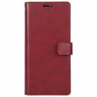For Samsung Galaxy S21+ 5G GOOSPERY Mansoor Series Crazy Horse Texture Horizontal Flip Leather Case With Bracket & Card Slot & Wallet (Wine Red) - 2