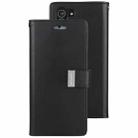 For Samsung Galaxy S21 5G GOOSPERY RICH DIARY PU + TPU Crazy Horse Texture Horizontal Flip Leather Case with Card Slots & Wallet (Black) - 1