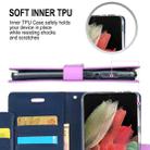 For Samsung Galaxy S21 5G GOOSPERY RICH DIARY PU + TPU Crazy Horse Texture Horizontal Flip Leather Case with Card Slots & Wallet (Black) - 5