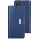 For Samsung Galaxy S21 5G GOOSPERY RICH DIARY PU + TPU Crazy Horse Texture Horizontal Flip Leather Case with Card Slots & Wallet (Navy Blue) - 1