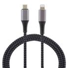 1m USB-C / Type-C to 8 Pin Nylon Braided Data Sync Fast Charging Cable - 1