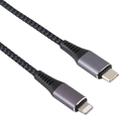 1m USB-C / Type-C to 8 Pin Nylon Braided Data Sync Fast Charging Cable - 3