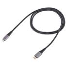 1m USB-C / Type-C to 8 Pin Nylon Braided Data Sync Fast Charging Cable - 5