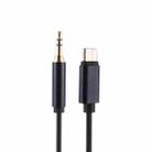 1m USB-C / Type-C to 3.5mm Male Audio Adapter Cable(Black) - 2