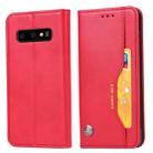 Knead Skin Texture Horizontal Flip Leather Case for Galaxy S10e, with Photo Frame & Holder & Card Slots & Wallet (Red) - 1