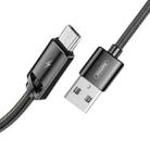 REMAX RC-166m Kinry Series 2.1A USB to Micro USB Data Cable, Cable Length: 1m (Tarnish) - 1