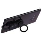 5V 3A Dual USB-C Digital Ring Holder Audio Adapter (Black) - 1