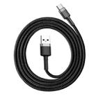 Baseus 1m 3A Max USB to USB-C / Type-C Data Sync Charge Cable(Grey) - 1
