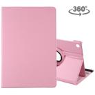 Litchi Texture Horizontal Flip 360 Degrees Rotation Leather Case for Galaxy Tab S5e 10.5 T720 / T725, with Holder(Pink) - 1