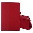 Litchi Texture Horizontal Flip Leather Case for Galaxy Tab S5e 10.5 T720 / T725, with Holder(Red) - 1