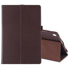 Litchi Texture Horizontal Flip Leather Case for Galaxy Tab S5e 10.5 T720 / T725, with Holder(Brown) - 1