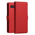 DZGOGO MILO Series PC + PU Horizontal Flip Leather Case for Samsung Galaxy S10, with Holder & Card Slot & Wallet (Red) - 1