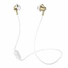 WK V28 Magnetic In-ear Wireless Bluetooth 5.0 Sports Earphone Support TF Card (White) - 1