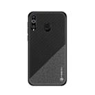 PINWUYO Honors Series Shockproof PC + TPU Protective Case for Galaxy M30 (Black) - 1