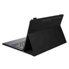 A970 Detachable Bluetooth Keyboard Ultrathin Horizontal Flip Leather Tablet Case for Samsung Galaxy Tab S7 FE T730 / T736 / S7+ T970 / T975 / T976(Black) - 3