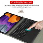 A970 Detachable Bluetooth Keyboard Ultrathin Horizontal Flip Leather Tablet Case for Samsung Galaxy Tab S7 FE T730 / T736 / S7+ T970 / T975 / T976(Black) - 8