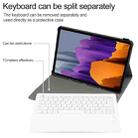 A970 Detachable Bluetooth Keyboard Ultrathin Horizontal Flip Leather Tablet Case for Samsung Galaxy Tab S7 FE T730 / T736 / S7+ T970 / T975 / T976(Gold) - 7